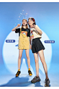 【皮克斯联名】乐町印花短袖T恤女2020夏季新款女装宽松半袖情侣-tmall.com天猫