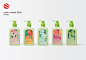 BATH & NATURE by Design Momentum : 2016 Red Dot Award winner, Nature Republic Bath & Nature package is designed with peach, apple mango, acacia, grapefruit and green tea illustrations that convey emotion and scent of nature. The subtle gradient co