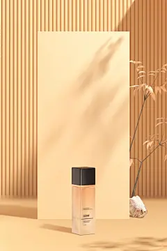 咔神-黄色磨砂粉底液-浅色极简风-8