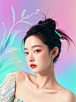 夏日多巴胺甜美活泼潮流高级感模特创作 - 小红书