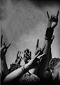 rock n roll, rock on, music, hands: