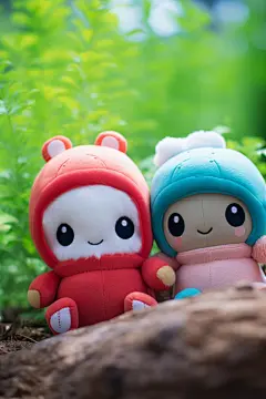 毛绒公仔儿童玩具设计