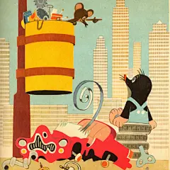 1960年鼹鼠的故事图画书 - 小红书