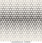 Vector seamless pattern. Modern stylish texture. Repeating geometric tiles from triangles. Monochrome grid with thickness which changing towards the center - stock vector: 