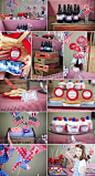 Vintage 4th of July or Memorial Day Picnic Party FULL of ideas! PRINTABLES, too! Via KAras Party Ideas KArasPartyIdeas.com #picnic #4th #july #memorial #party #ideas #food #recipes #vintage #printables #summer