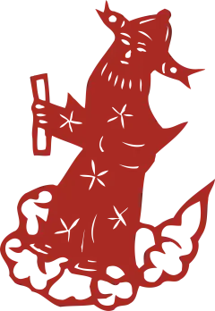 窗花 民俗 剪纸剪影 人物 古代(2486)