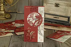 满50份包邮 古典风韵 传统剪纸 中秋贺卡 中秋卡 商务贺卡13A-淘宝网