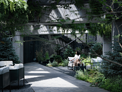 朝生采集到· Landscape ︱庭院 Courtyard