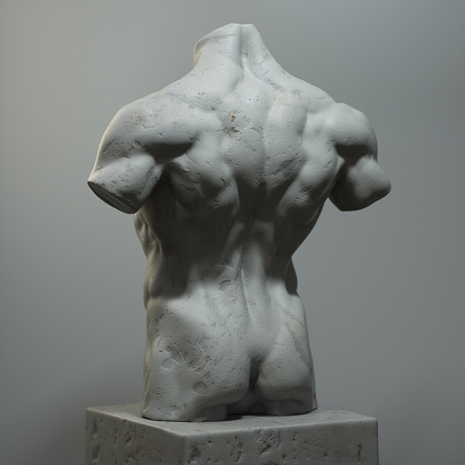 Torso sculpture