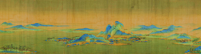 千里江山图局部
