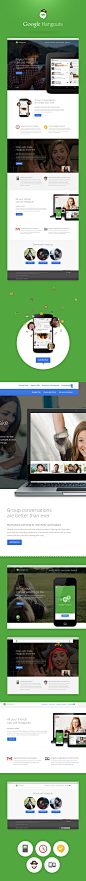 Google Hangouts by Grace - UEhtml设计师交流平台 网页设计 界面设计
