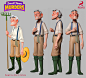 Chief-Small Town Murders, José Augusto Rodríguez : Hi!! I hope that everyone is well in these days so complicated by the Coronavirus, while everything returns to normal, I will continue sharing with you some characters that I had the pleasure to do the la