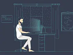 Hello Dribbble! This is a sneak peek of a self-intiated project I'm working on, documenting the life of a creative hustler. Hope you like it!