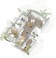 自由自“宅”的家，浙江 / 同在建筑设计有限公司 - 谷德设计网