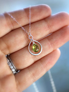 Birthstone in Neckla...