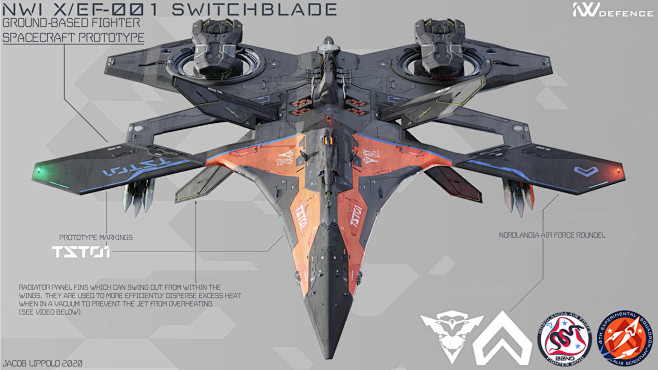 X/EF-001 SWITCHBLADE...