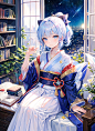 #原神 神里绫华 || Ayaka - 望霙的插画