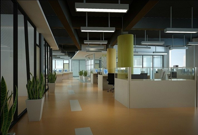 2013最新现代办公室装修图片