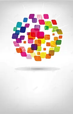 炫彩四边形背景矢量图 高清背景设计图 背景 设计图片 免费下载 页面网页 平面电商 创意素材