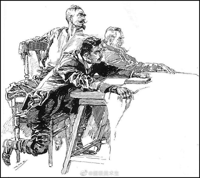 钢笔画人物插画大师
Joseph Cle...