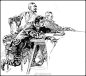 钢笔画人物插画大师
Joseph Clement Coll