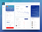 Dribbble web banking dashboard