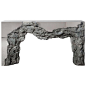 Synthesis Monolith Console Table No.2 Polished Stainless Steel For Sale