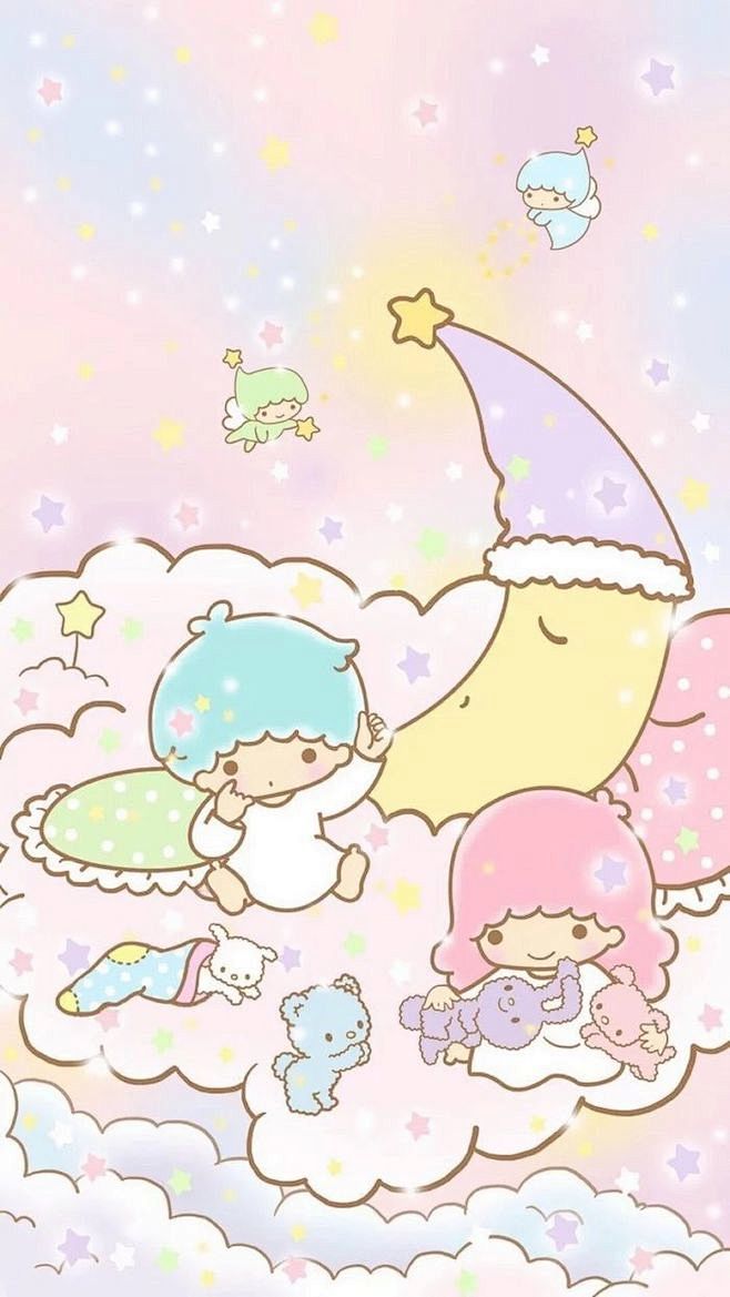 壁纸拼接壁纸三丽鸥hellokitty双子星玉桂狗美乐蒂轻松熊北坤人素材