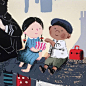 英国儿童绘本画家、作家、导演 Benji Davies 作品一组  |  benjidavies.com/ ​​​​