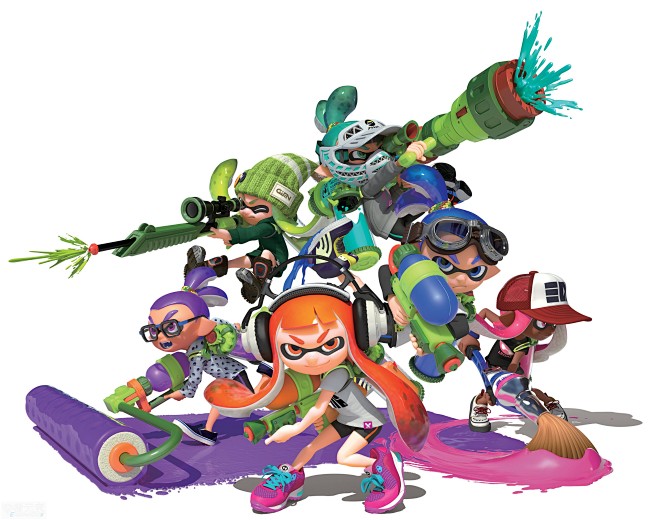 Splatoon 喷射战士 Ninten...