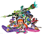 Splatoon 喷射战士 Nintendo任天堂 WIIU 133MB 180P-设定画集-微元素Element3ds - Powered by Discuz!