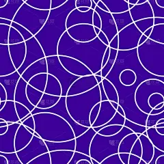 纺织品,四方连续纹样,绘画插图,圆形,矢量,式样,轮廓线画,白色,包装纸,蓝色背景