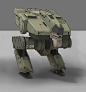 DRONE Mech, Jay Blencowe : Mech chassis concept done for a Steam Greenlight game currently in production.
It had to meet a particular animation rig so that's why they all have the same proportions.