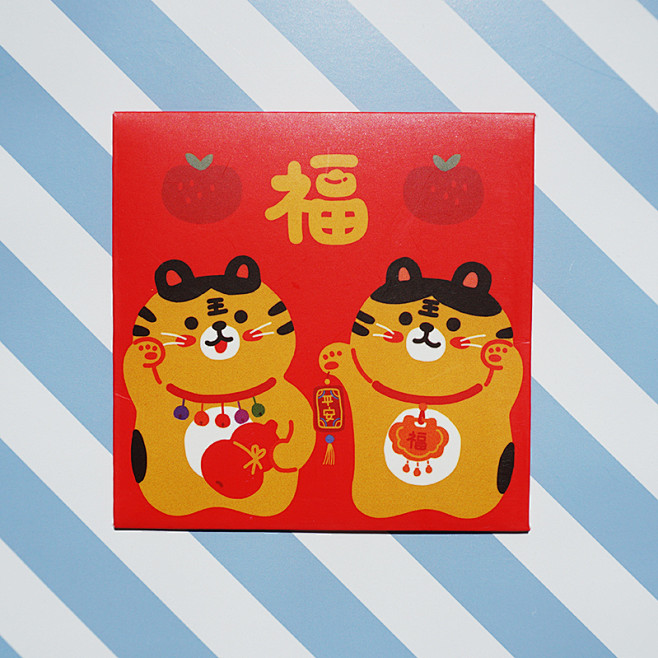 鼠年可爱卡通红包 2020春节招福招财猫...