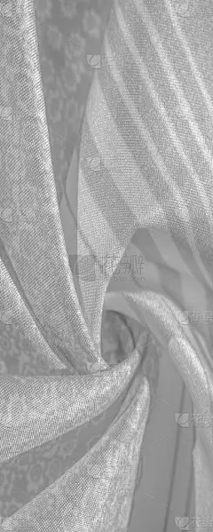纹理图案，黑灰色丝绸织物上白色背景，花纹剪影白色背景装饰课程明信片壁纸设计你的项目将取得成功。行动启