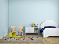 儿童房里的床与玩具44979_建筑家居装饰_城市建筑类_图库壁纸_68Design