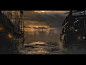 Matte painting episode shots part I on Wacom Gallery