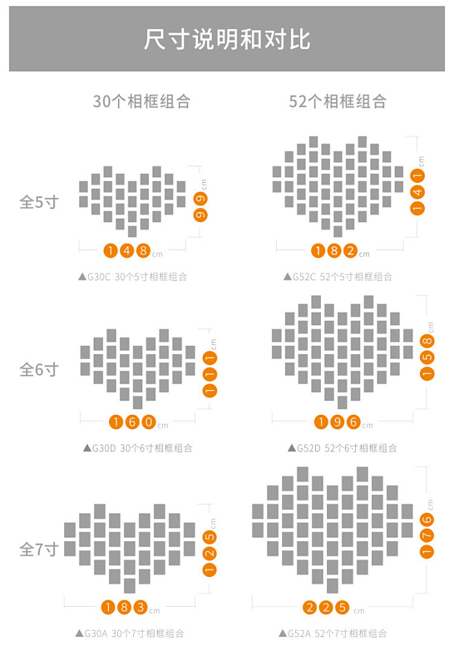 北欧大幅面爱心组合照片墙企业形象墙员工风...