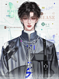 喜欢！现代漂亮小哥哥再添一枚 画师：谷冬 表白卡：阿祝 #橙光游戏 #易次元 - 小红书