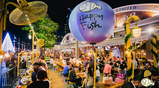 happy fish码头夜市,happy...