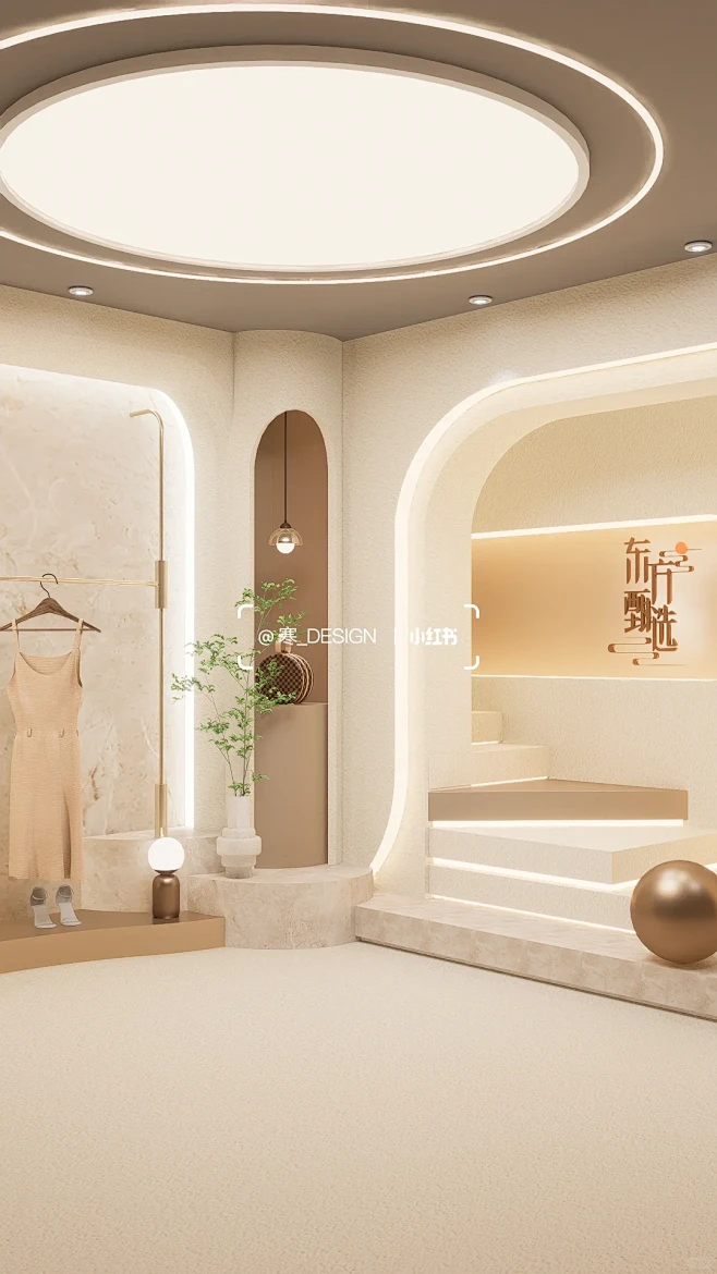 东方甄选服饰直播间设计｜案例分享 - 小红书-花瓣网