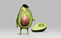 Wholly Guacamole : Character animation, avocado 