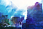 #背景 【動画】空より大きな悩みなし - mocha@コミティアそ11ｂ的动图 - pixiv : 個人の風景画集『BACKGROUND ARTWORKS』の紹介用動画で使用したアニメーションの一部です。その②。ただ雲が流れていくだけですが、それをのんびり見る時間こそが大事な時もある気がします。フル