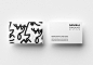 business card font