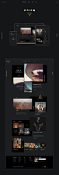 Prism — Responsive Demo Website for Adobe : I'm excited to show you some new work for Adobe.Prism represents a fictitious architecture magazine. I designed the branding and website for Adobe to showcase features of their latest release of Adobe Dreamweave