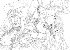 龙之天雪采集到二次元 Rella （神堂）