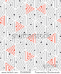 Vector seamless pattern. Modern stylish texture. Repeating geometric tiles from striped triangles 正版图片在线交易平台 - 海洛创意（HelloRF） - 站酷旗下品牌 - Shutterstock中国独家合作伙伴