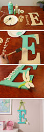 DIY - How To Make a custom Name Monogram