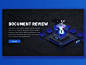 Document review by jinoq on Dribbble