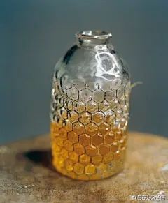 蜂蜜罐子.老玻璃瓶